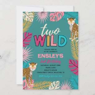 Deux Invitation sauvage Girl Two Wild Invitation