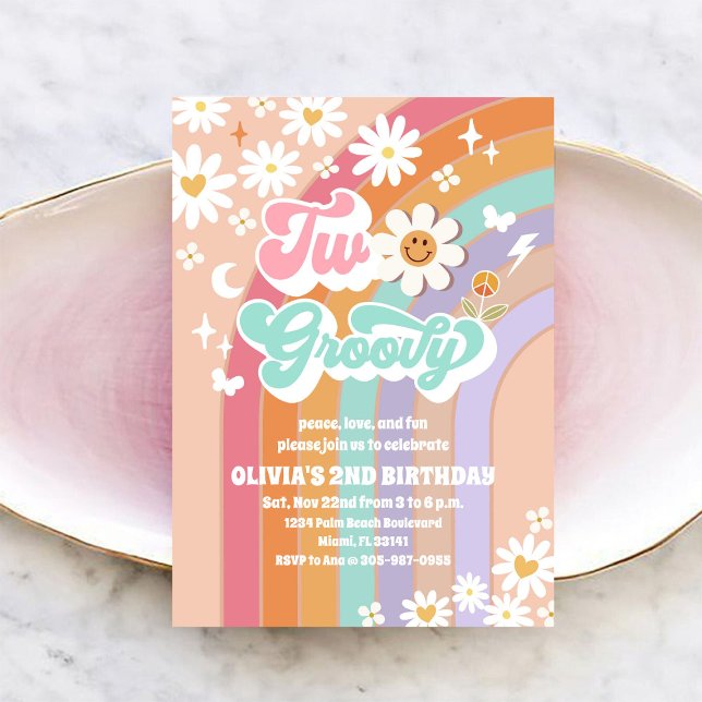 Deux invitations pour le 2ème anniversaire de Dais (Créateur téléchargé)