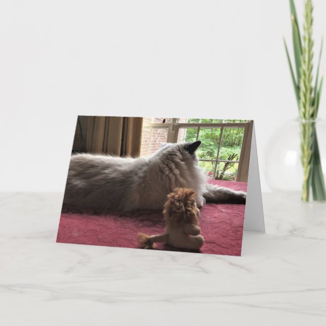 Deux Lions, carte (Devant)