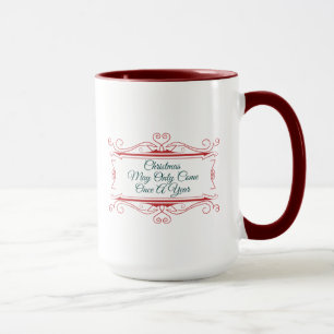 Deux messages Christmas Mug