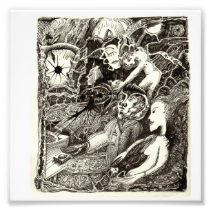 Deux mondes, par la copie de photo de Brian Benson