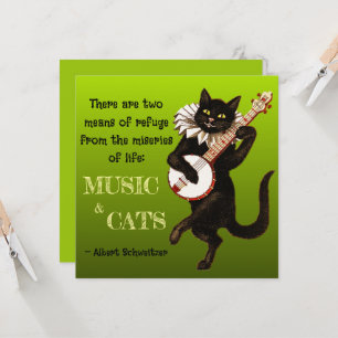 Deux Moyens de Refuge Musique Chats Schweitzer