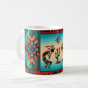 Deux Mug de café Kokopelli Sud-Ouest