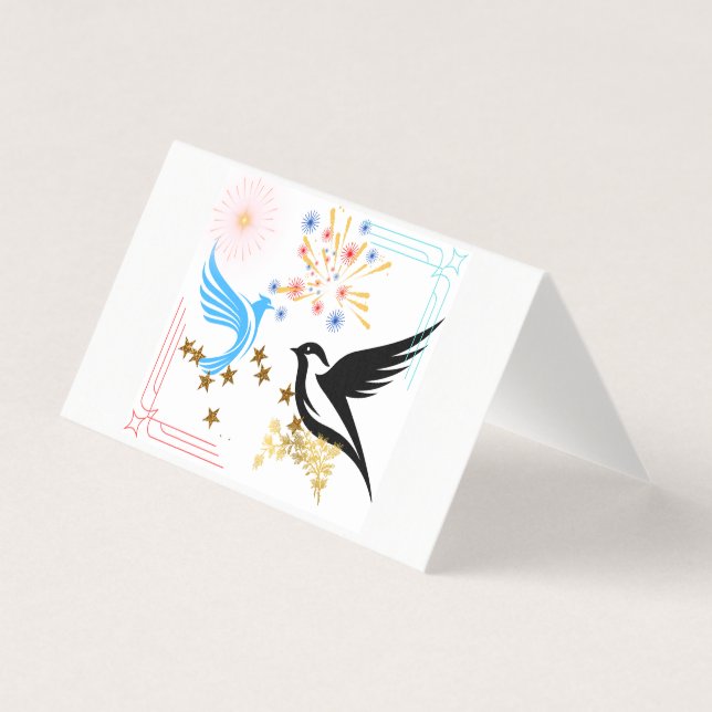 Deux oiseaux majestueux (Front)