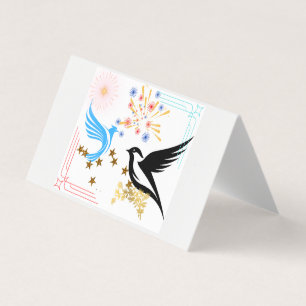 Deux oiseaux majestueux