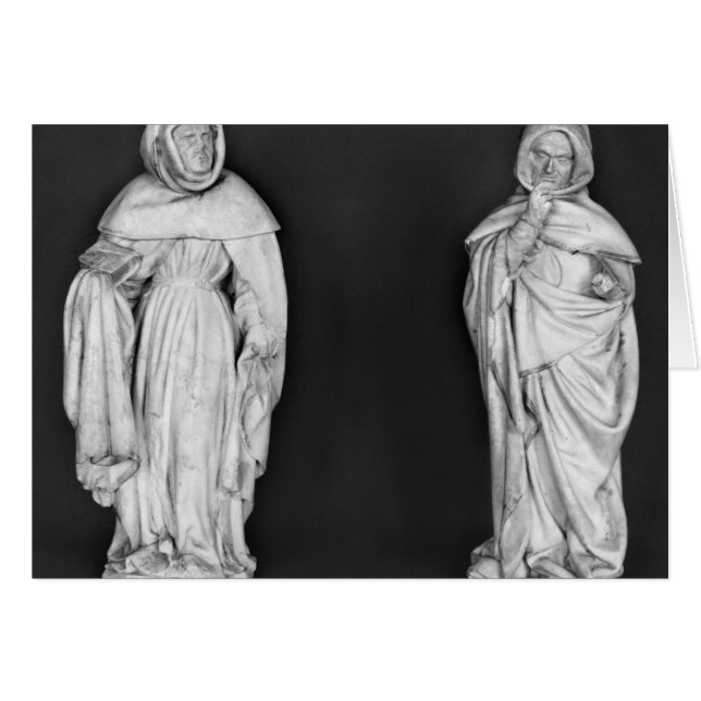 Deux personnes en deuil (Devant horizontal)