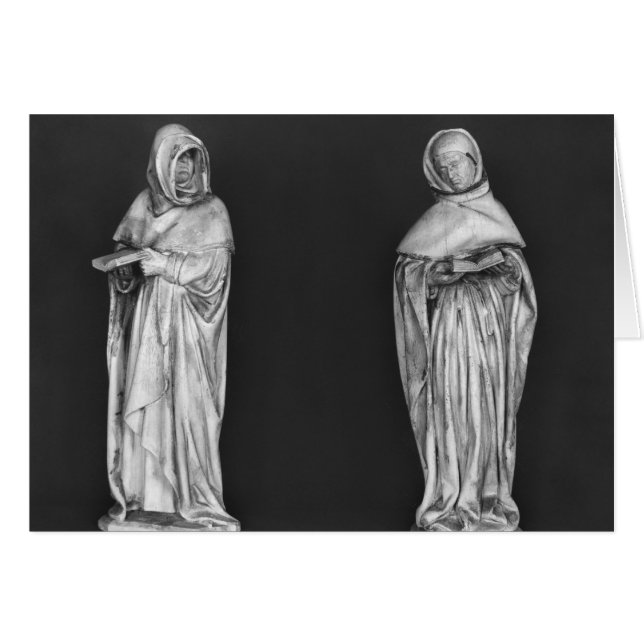 Deux personnes en deuil (Devant horizontal)