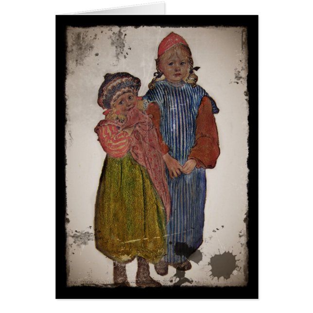 Deux Petites Soeurs 1906 (Devant)