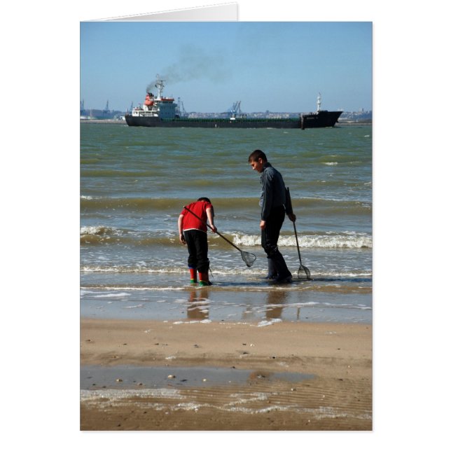 Deux petits pêcheurs (Devant)