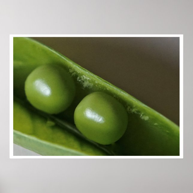 Deux petits pois dans l'affiche de poster (Devant)