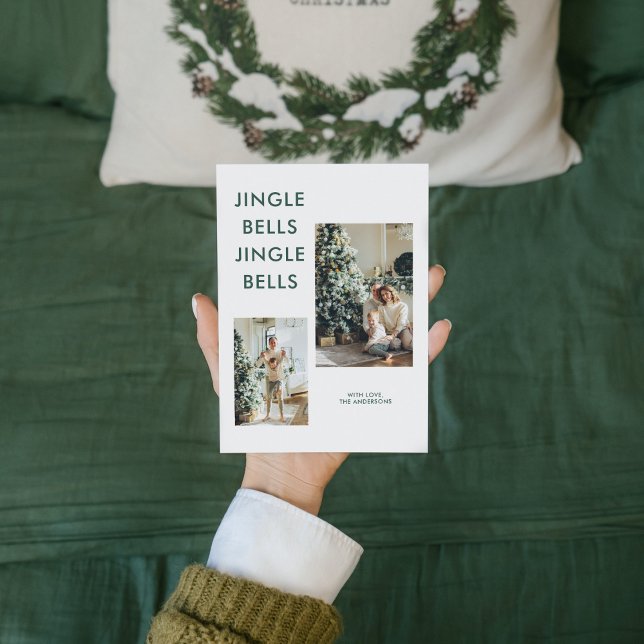 Deux photos de Noël | Jingle Bells Jingle Bells (Créateur téléchargé)