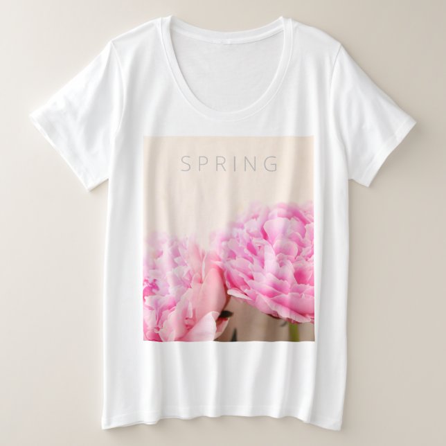Deux pivoines roses (Design devant)