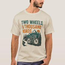 Deux Roues, Mille Routes T-shirt