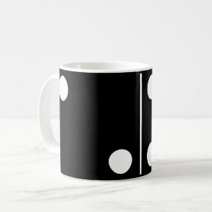 Deux six Mug Black Domino