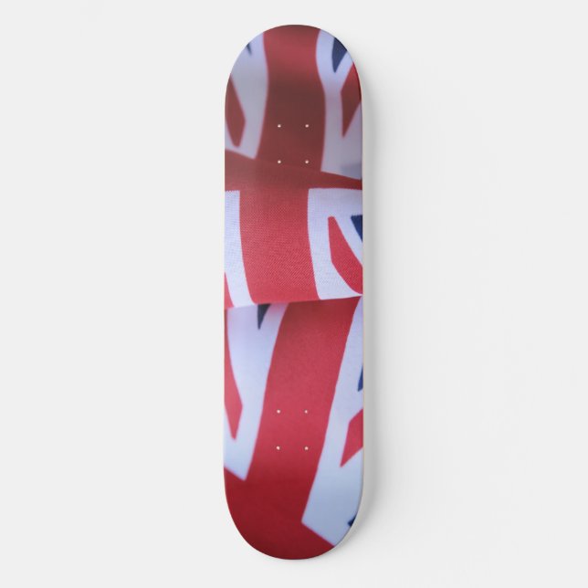 deux skateboard de drapeaux britanniques 8-1/2" (Recto)