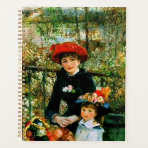 Deux Soeurs en terrasse par Renoir