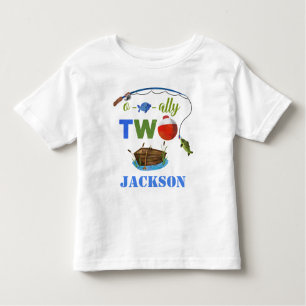 Deux t-shirt pour bébé Ofish-ally Deux garçon