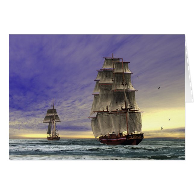 Deux tallships (Devant horizontal)