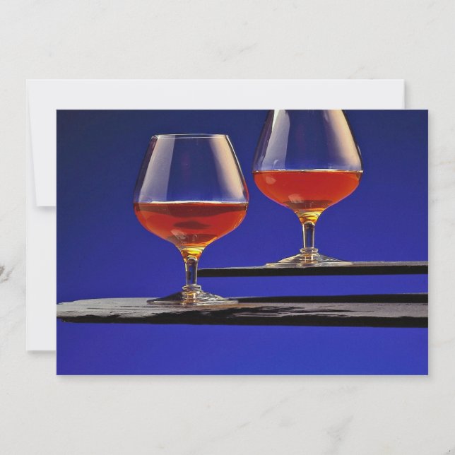 Deux verres remplis de Brandy (Devant)