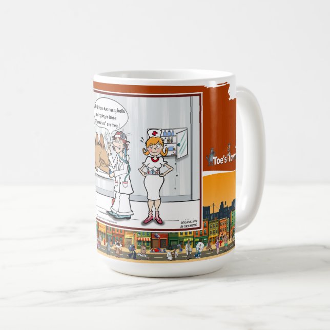 Deuxième avis | Tasse à café classique Get Well (Devant droit)