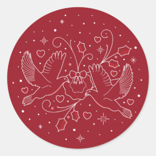 DEUXIÈME JOUR DE NOËL / Autocollants de Noël