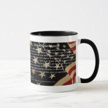 Deuxième tasse de café patriotique d'amendement