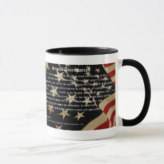 Deuxième tasse de café patriotique d'amendement
