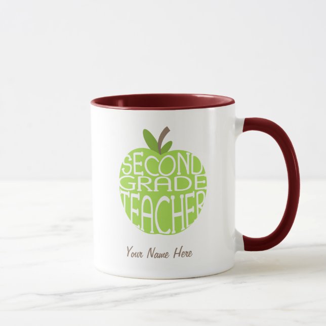 Deuxième tasse de professeur de catégorie - Apple (Droite)