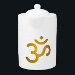 Devanagari om - Blanc<br><div class="desc">.</div>