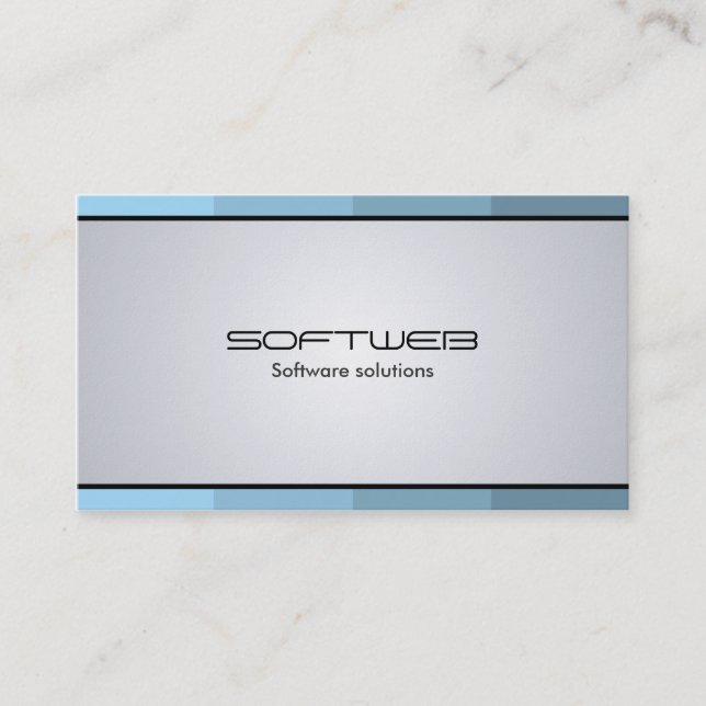 Développeur web - cartes de visite (Devant)