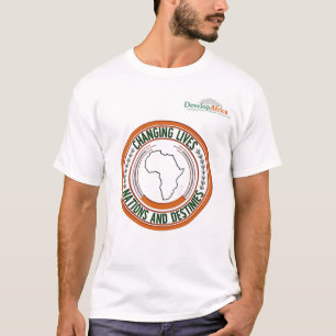 Développez le T-shirt de l'Afrique avec la crête