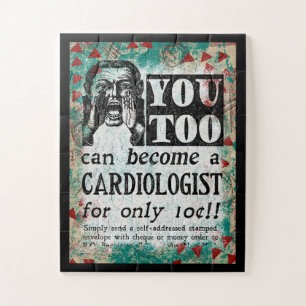 Devenez Cardiologue Jigsaw Puzzle - Funny Retro