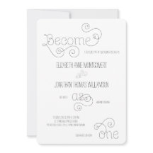 Devenez un seul script de Faire-part de mariage