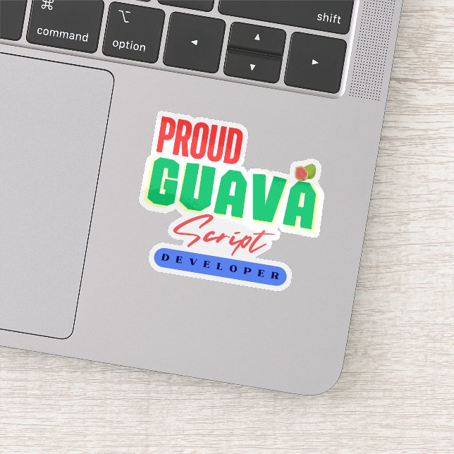 Devenir Autocollant de développeur de langage Guav (Détail)