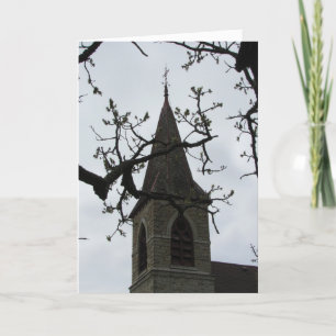« Devenir Fort à Holy Cross » Carte de sympathie #