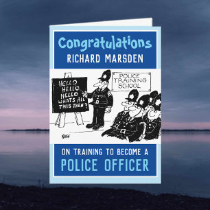 Devenir une carte d'agent de police