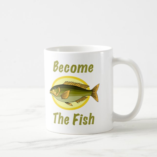 Deviennent la tasse de poissons (Droite)