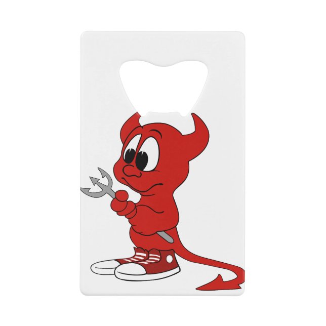 Devil Red Demon Cartoon Satan Evil Hell Heure (Devant)