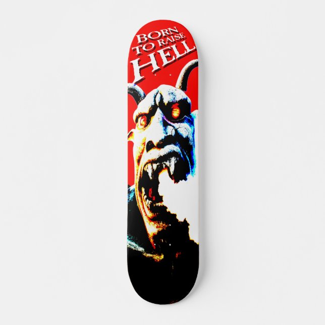 Devil Skateboard (Devant)