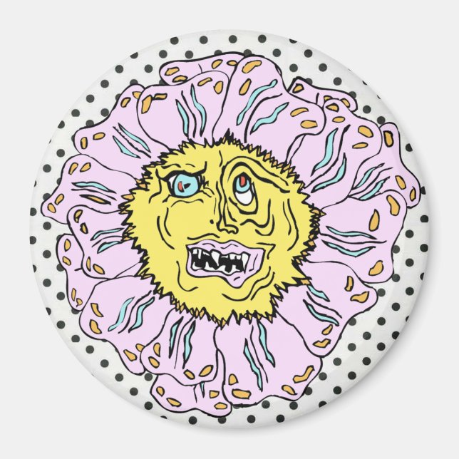 Dévilish Daisy Magnet (Devant)