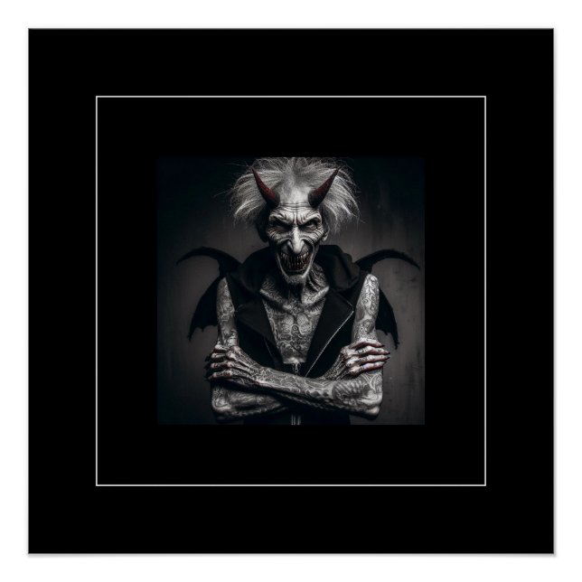 Devilish Nature par Chuck Vest Poster (Devant)