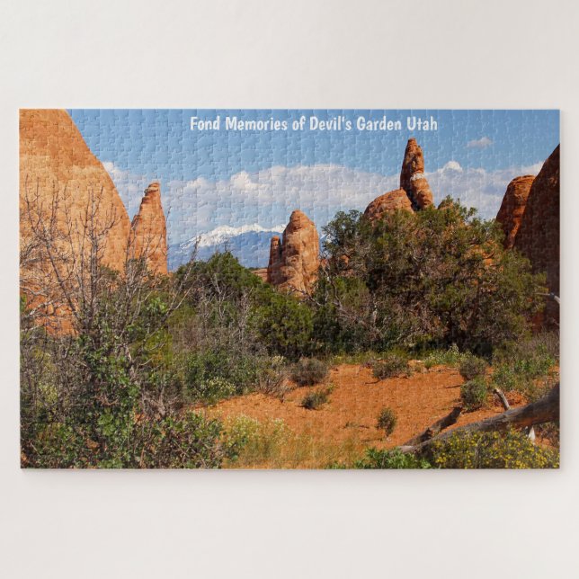 Devil's Garden Utah. Jigsaw Puzzle (Horizontal)