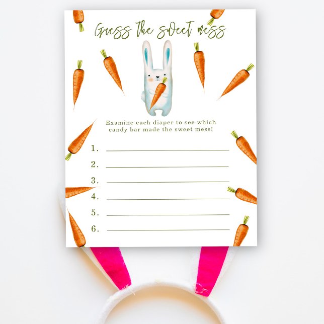 Devine le doux désordre - jeu pour la baby shower  (Créateur téléchargé)