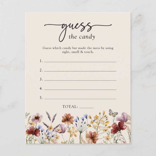 Devine le jeu de bébé bonbons (Devant)