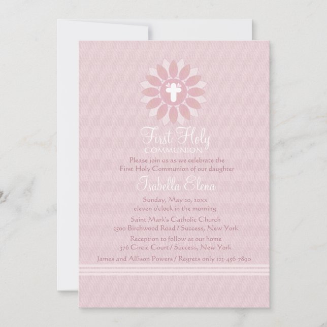 Devine Radiance Religieuse Occasion Invitation (Devant)