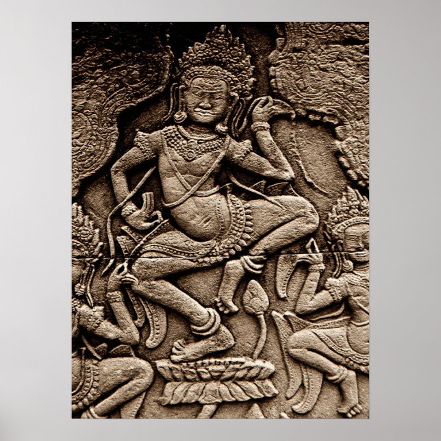 Devinez Angkor Wat  Affiche (Devant)