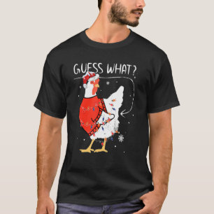 Devinez ce poulet Butt Sweat de Noël Hommes femmes