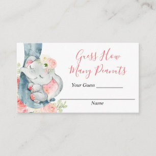 Devinez combien de cartes d'arachides insère le ba