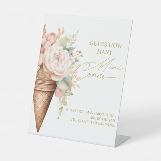 Devinez combien de cônes de crème glacée signe Fêt (Recto)