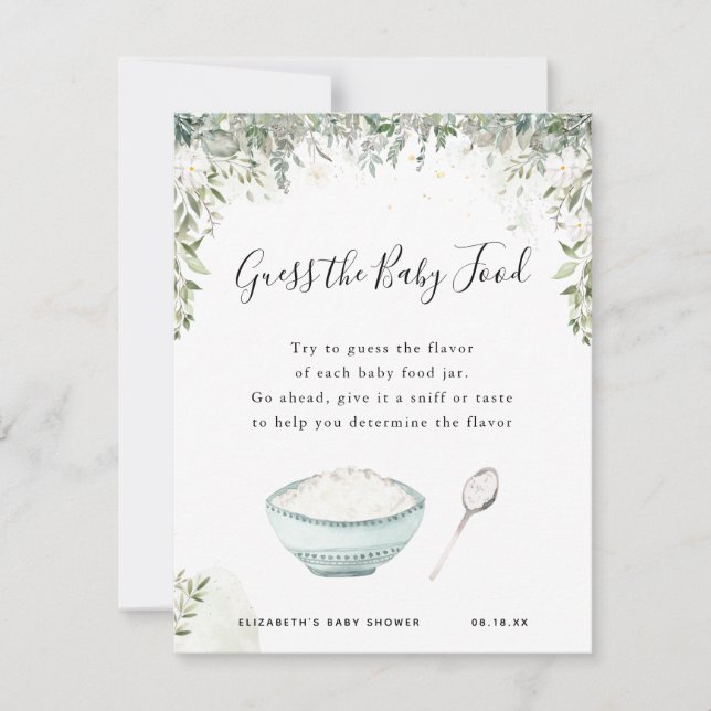 Devinez la nourriture pour bébé | Jeu de baby show (Devant)
